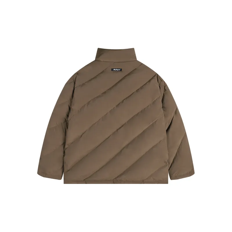 Atry Down Jacket GuoChaoPla American Vintage Versatile Casual Loose Fit Coat Unisex-5