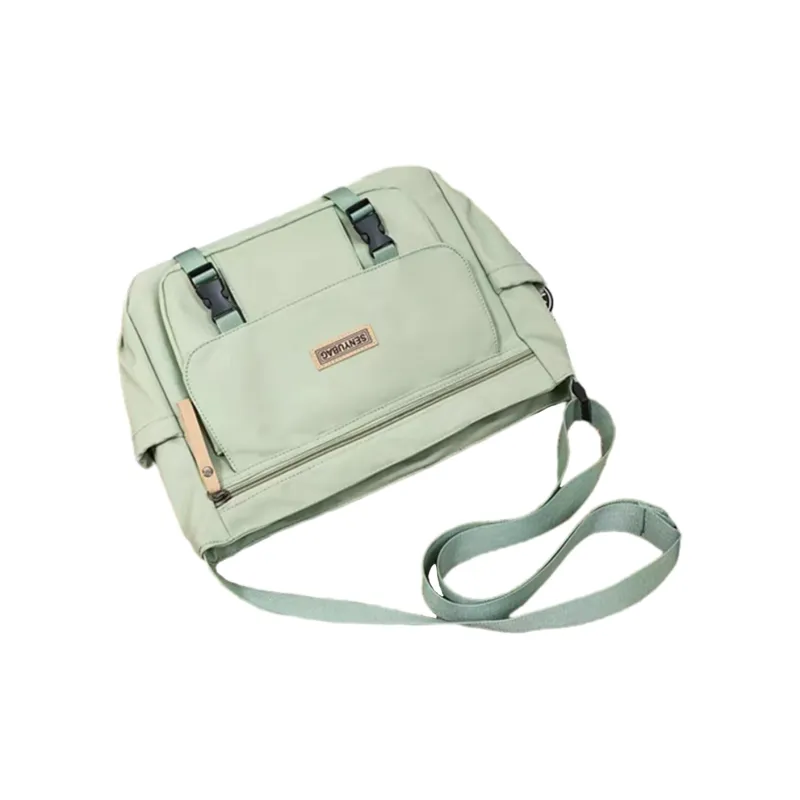 TAKI Nylon Shoulder Bag, Crossbody Bag Medium Size Unisex White/Black/Blue/Khaki/Green-1
