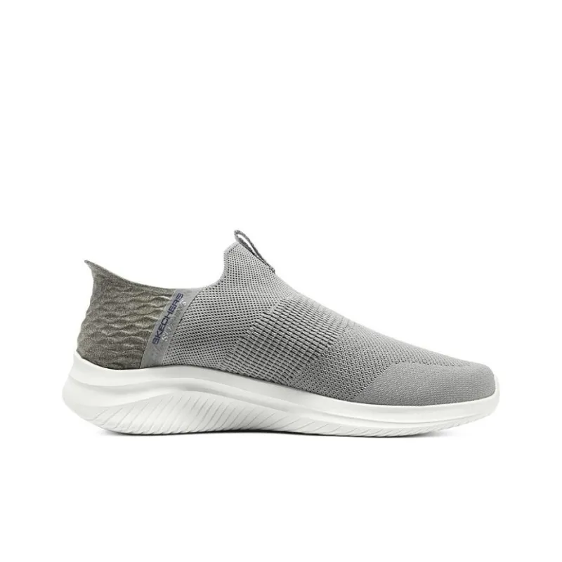 Skechers Hands Free Slip Ins Cushioning Wear Resistant Low Top Casual Shoes Men's Gray-1