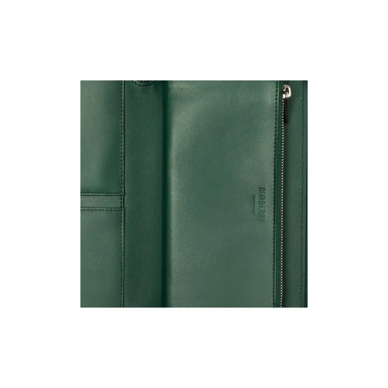 Burberry Polyamide And Polyester Blend Wallet Large Size Men's Vine Green-3