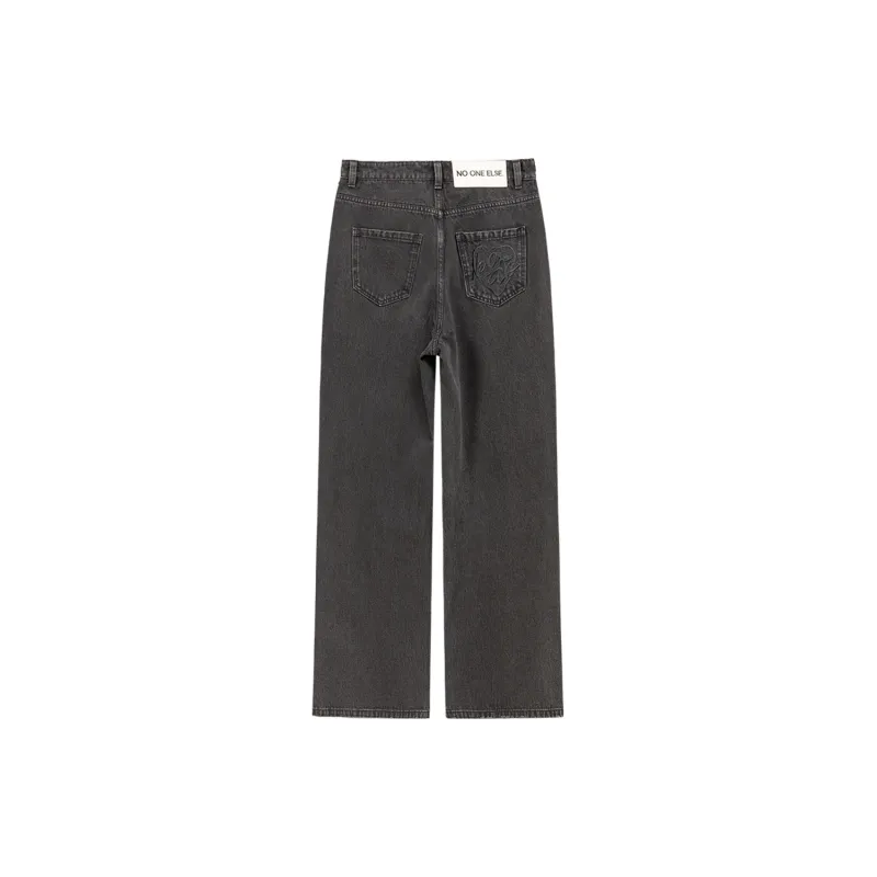 NO ONE ELSE Jeans Women's Black-1