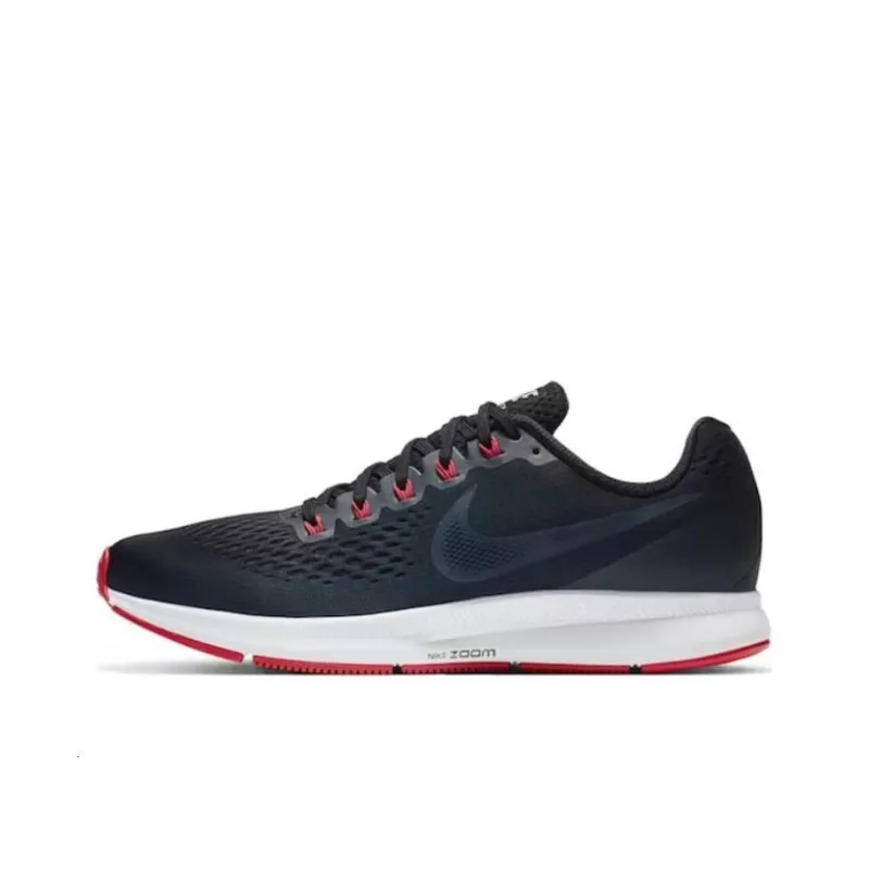 Nike Air Zoom Pegasus 34 Black Red Orbit-0