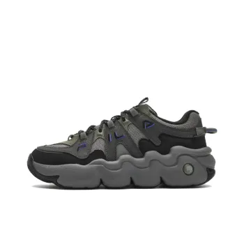 FILA Panini Anti Slip Wear Resistant Low Top Running Shoes Men's Gray