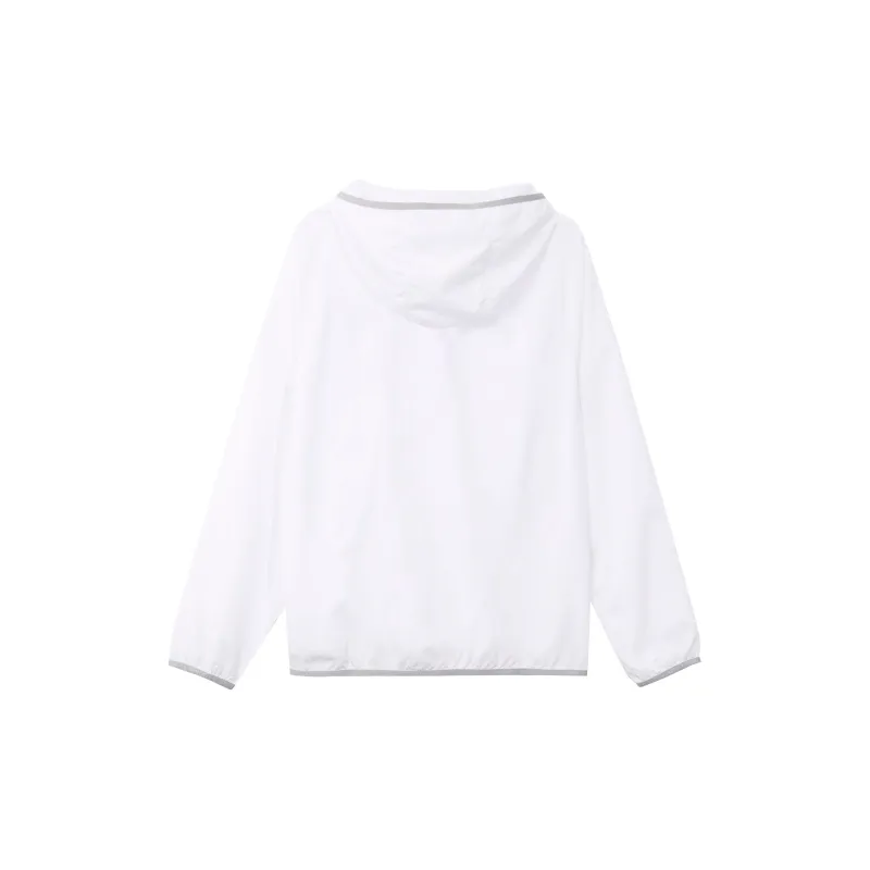 LiNing Breathable Quick Dry Sun Protection Clothing Men's White-1