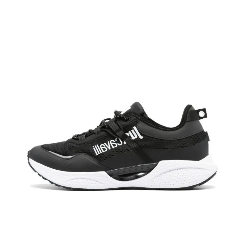 Just Cavalli Logo-print Panelled Sneakers-0
