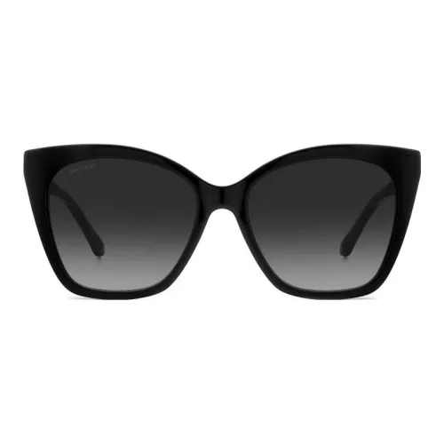 Jimmy Choo Acetate Square Sunglasses Womens Black