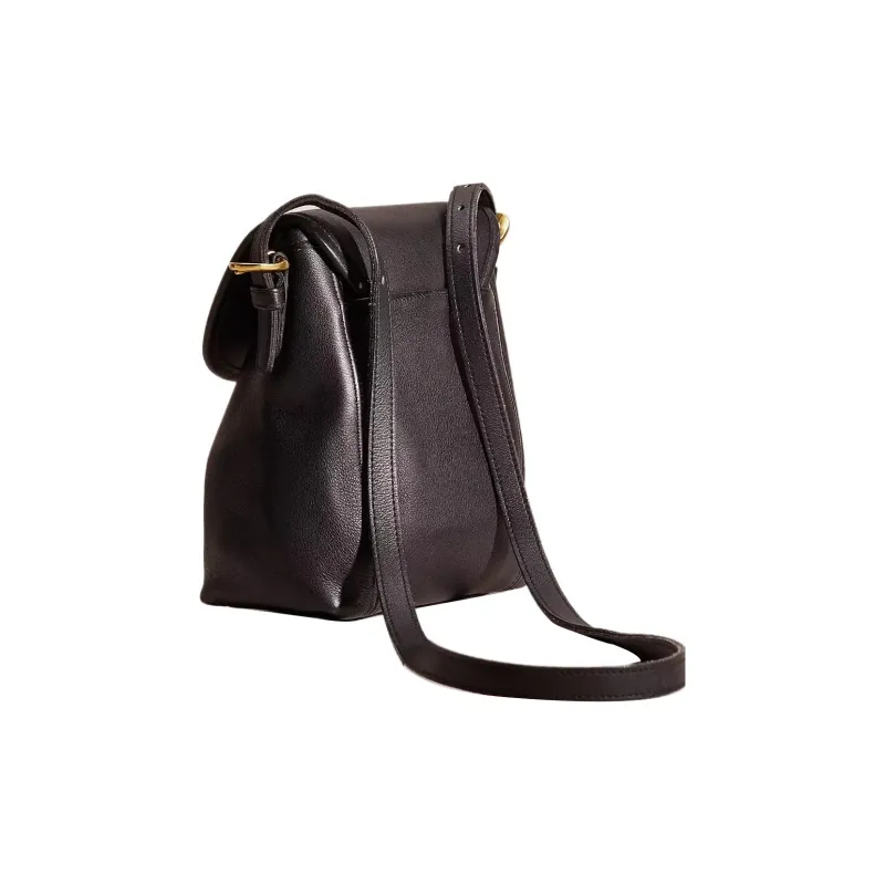 COACH Soho Glove Tanning Shoulder Bag Crossbody Bag Medium Size Women's Black-1