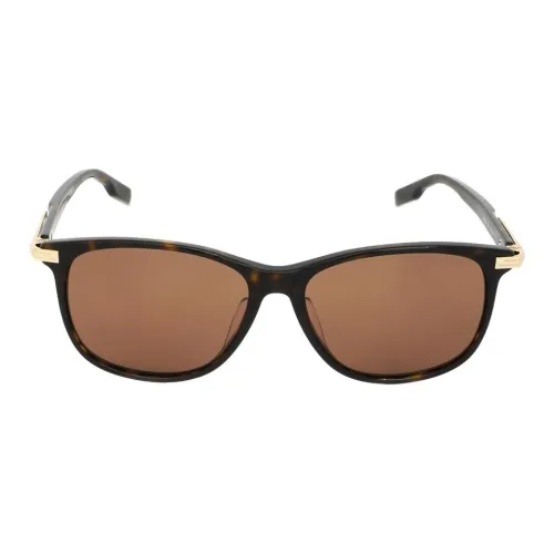 MONTBLANC Acetate Rectangular Sunglasses Men's Black