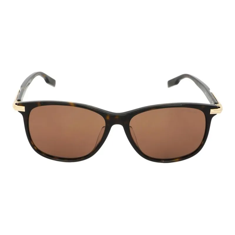 MONTBLANC Acetate Rectangular Sunglasses Men's Black-0