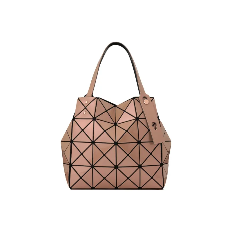 ISSEY MIYAKE PVC Bucket Bag Handbag Women's Light Umber-0