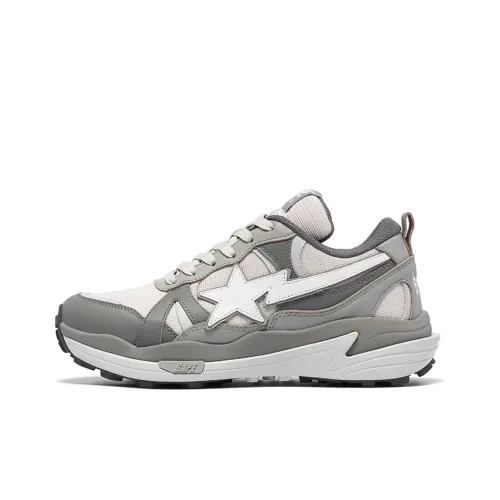 BAPE A BATHING APE Trail Sta Grey
