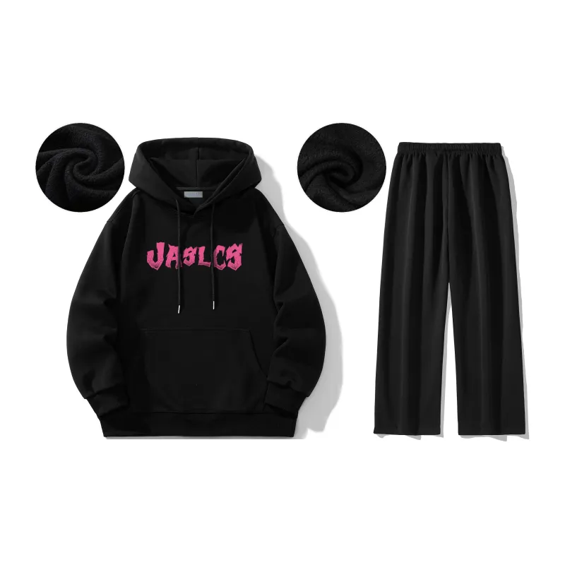 Jaslcs Sweatshirt Sets Unisex-3