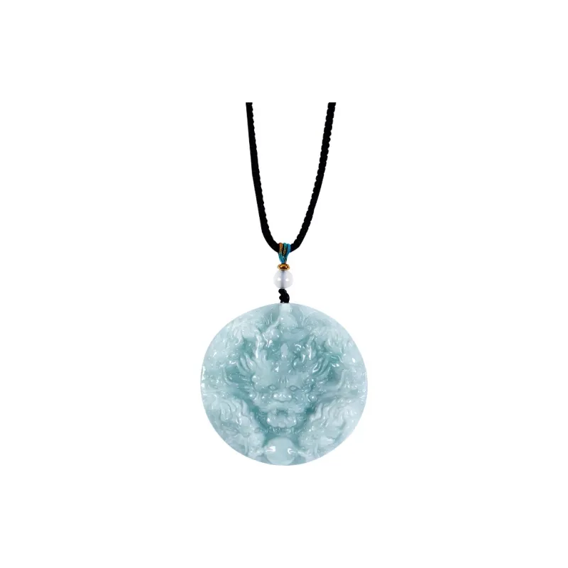 Viola Bean Type Jadeite Pendants Unisex-0