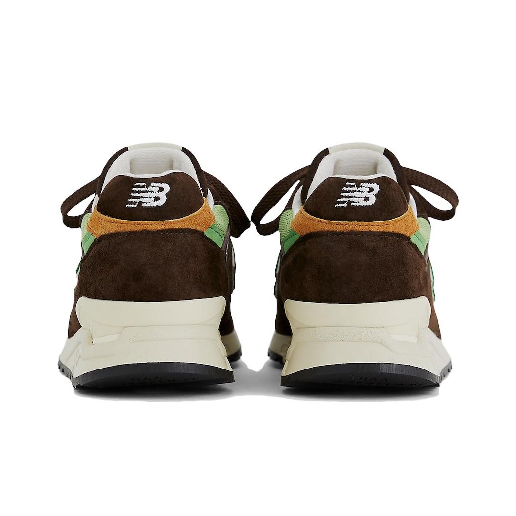 New Balance 998 MiUSA Teddy Santis Brown Green POIZON