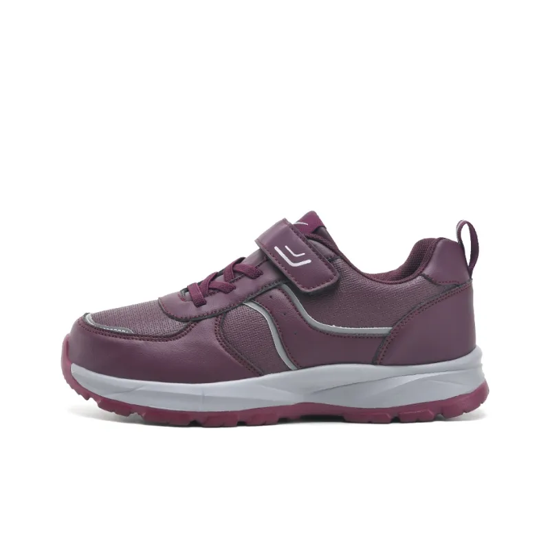 Binary Low Top Casual Shoes Women's Burgundy-0