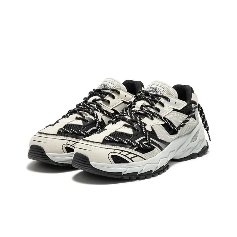 361° Slip Resistant Running Shoes Men's Black Gray-1