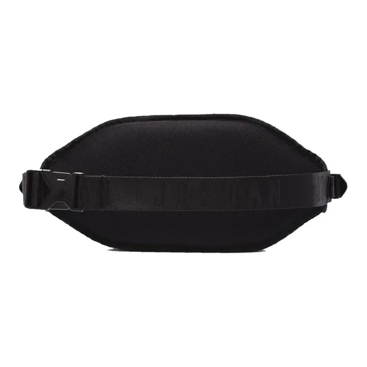 Jordan PU Crossbody Bag Sling Bag Fanny Pack Unisex Black-1