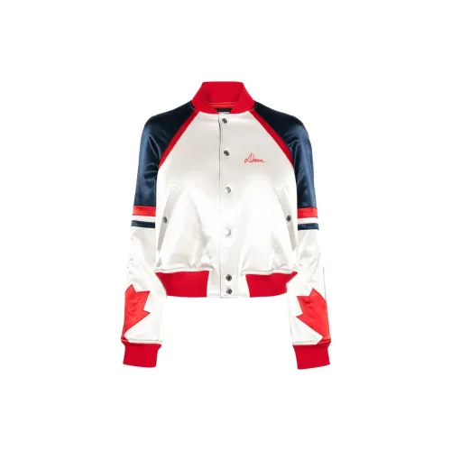 DSQUARED 2 Jackets Women's Blue/White/Red