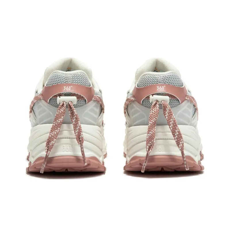 361° Slip Resistant Running Shoes Women's White-3