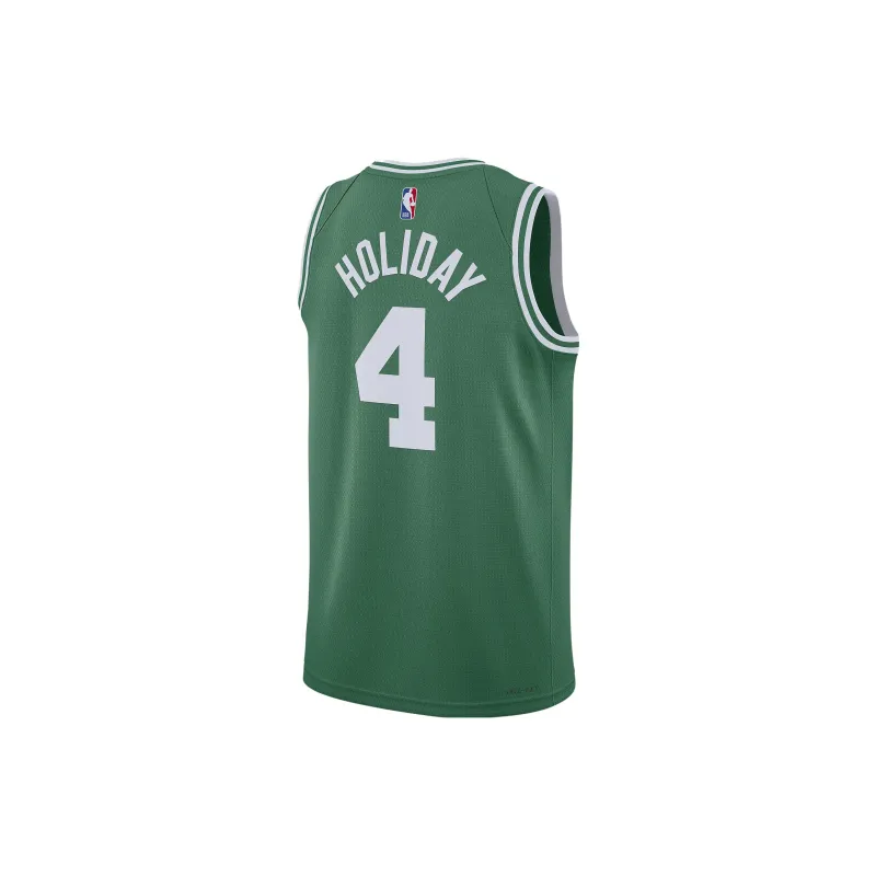 Nike x NBA Dri Fit NBA Jersey Soccer Jersey Men's Green-1