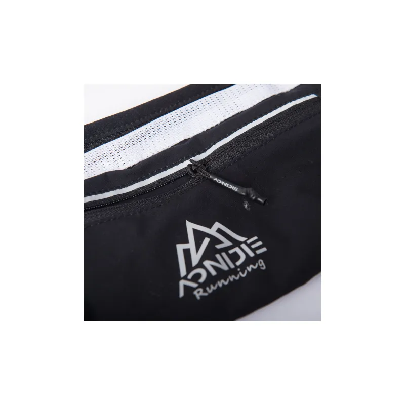 AONIJIE Running Equipment Running Fanny Pack Nylon Unisex White Black-3