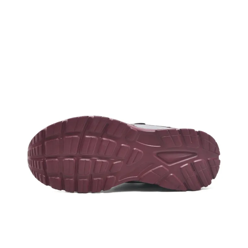 Binary Low Top Casual Shoes Women's Burgundy-4