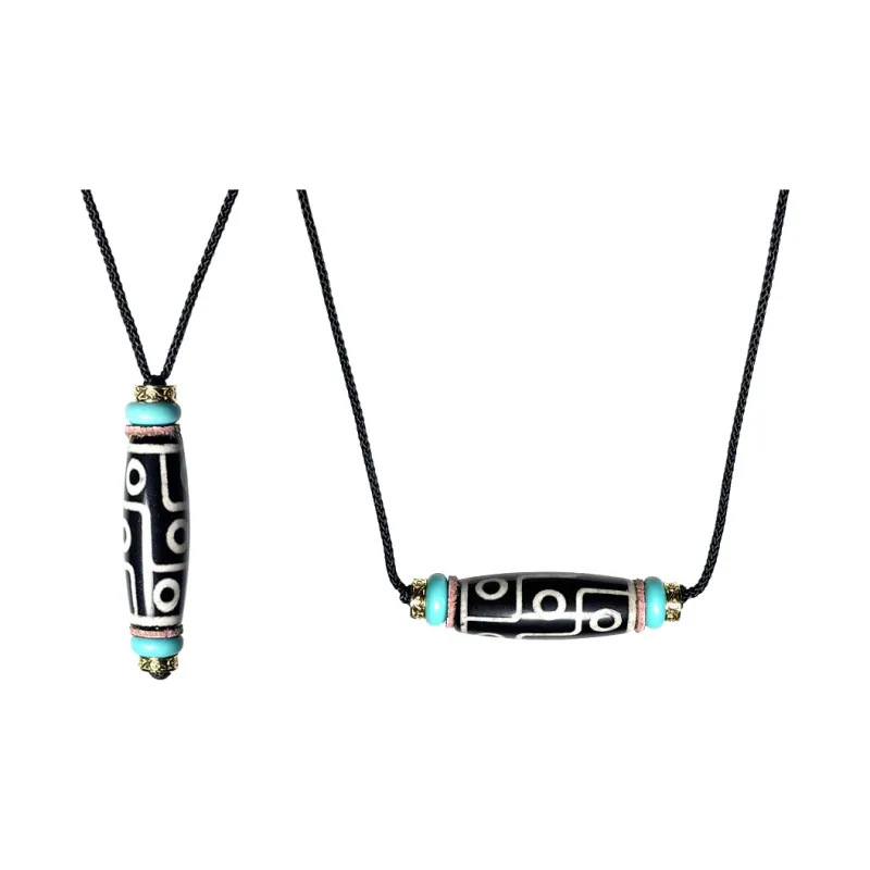 MOUNTAINS AND MANS Agate Necklaces Unisex-1