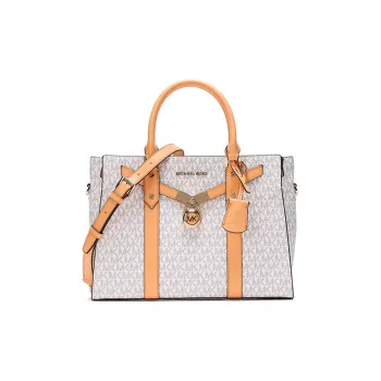 MICHAEL KORS Nouveau Hamilton Artificial Leather One Shoulder Handbag Tubas Women's Orange