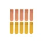 10 Pack (Naughty Pink 5+Stylish Ginger Yellow 5)