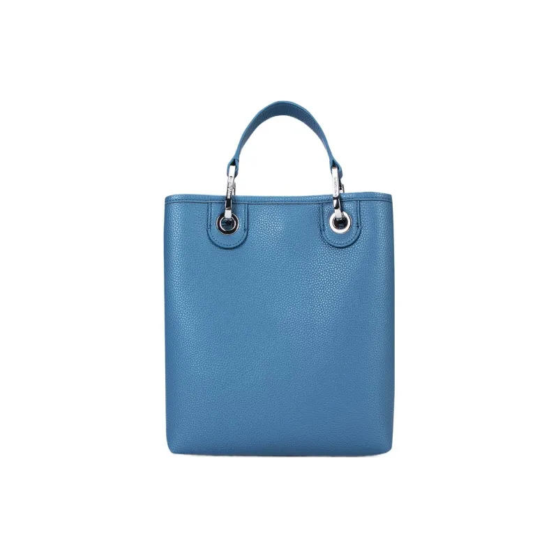 EMPORIO ARMANI MyEA PU Shoulder Bag, Crossbody Bag, Handbag Women's Blue-2