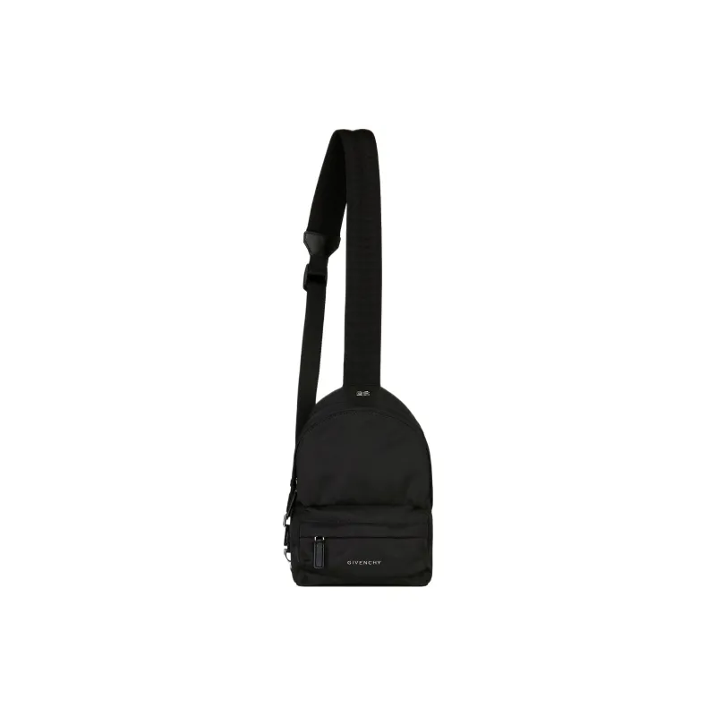 Givenchy Nylon Shoulder Bag, Crossbody Bag Trumpets Men's Black-0