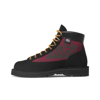 Patta X Danner Light Outdoor Boots Men Black Red Gray