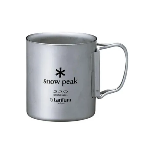 Snow Peak Outdoor Water Equipment Water Container 220ml Stainless Steel