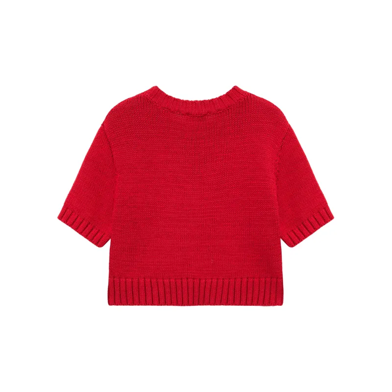 CHUU New Year's Cartoon Dragon Series Knitwear Women's-5