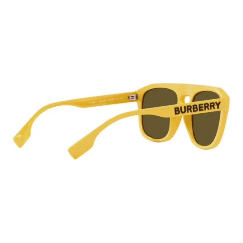 Burberry Polyamide Square Sunglasses Men's Yellow-3