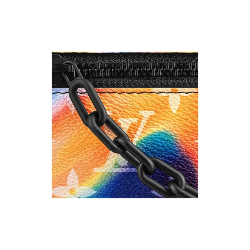 LOUIS VUITTON Mini Soft Trunk Sunset Monogram Multicolor-5