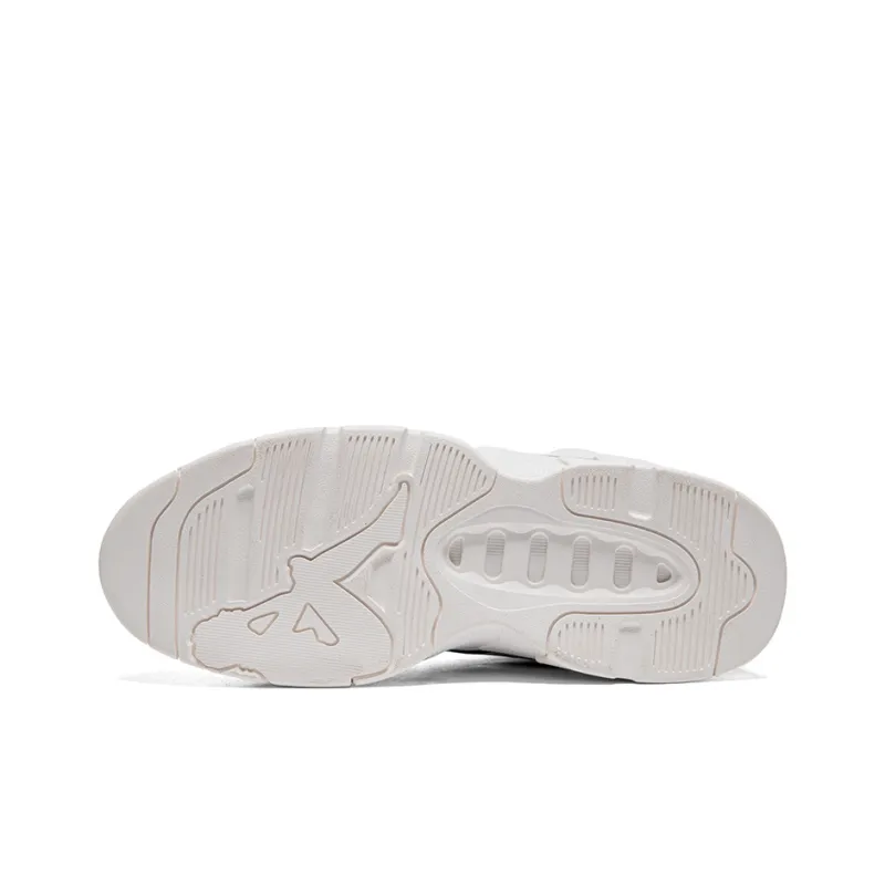 Kappa High Top Skateboard Shoes Women's White Blue-5