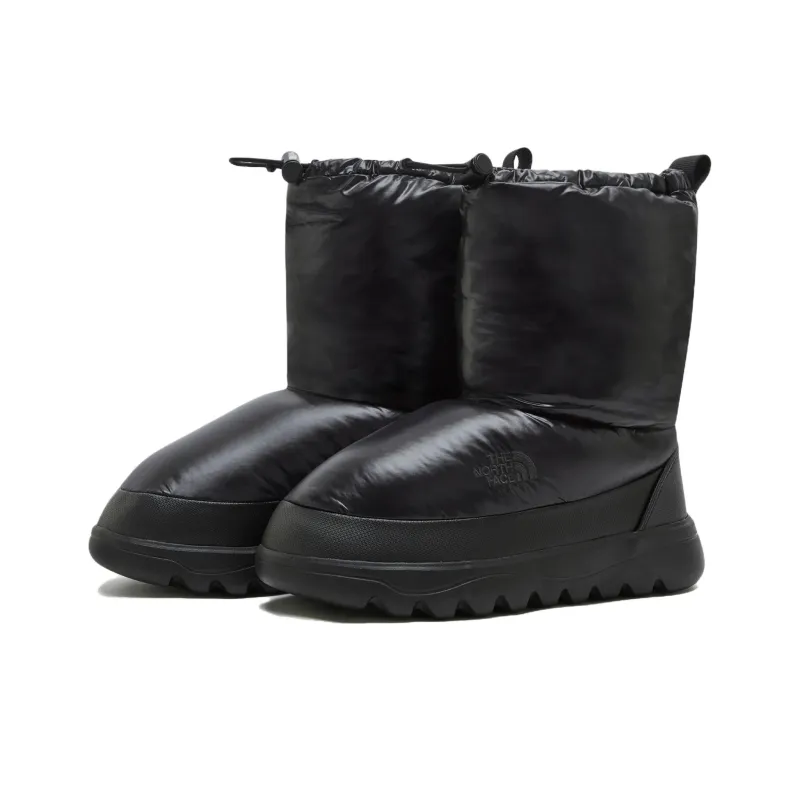 THE NORTH FACE CAMP BOOTIE Warm Coverage Short Snow Boots Unisex Black-4
