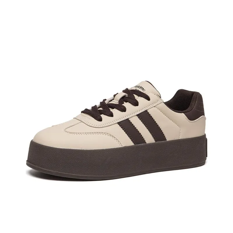 AGSDON Thermal Height Increase Low Top Skateboard Shoes Women's-6
