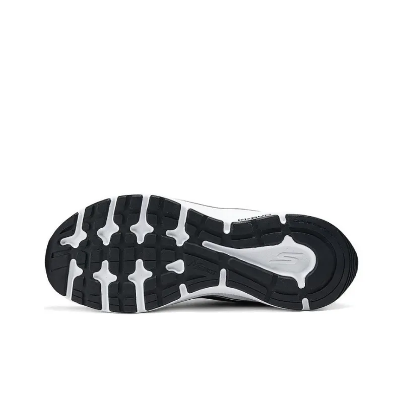 Skechers Go Run Consistent 2.0 Wear resistant And Lightweight Low Top Casual Shoes Men's Black White-3