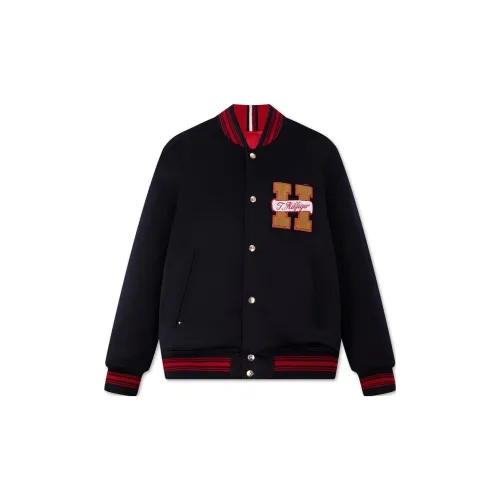 Tommy Hilfiger Year Of The Dragon Series Jackets Men Navy Blue/Red DW5