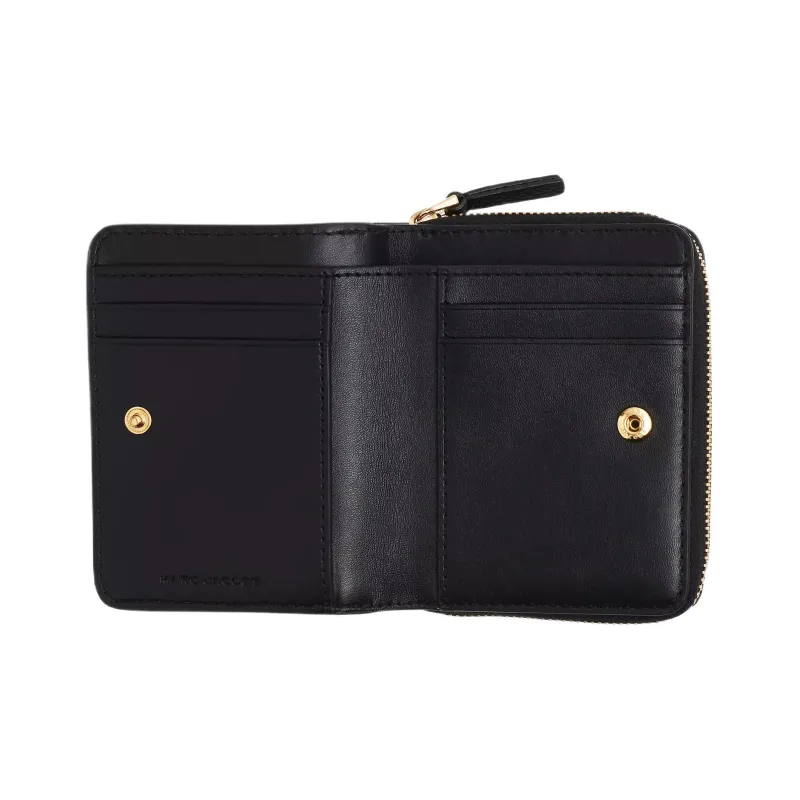 MARC JACOBS The Leather Mini Compact Wallet-3