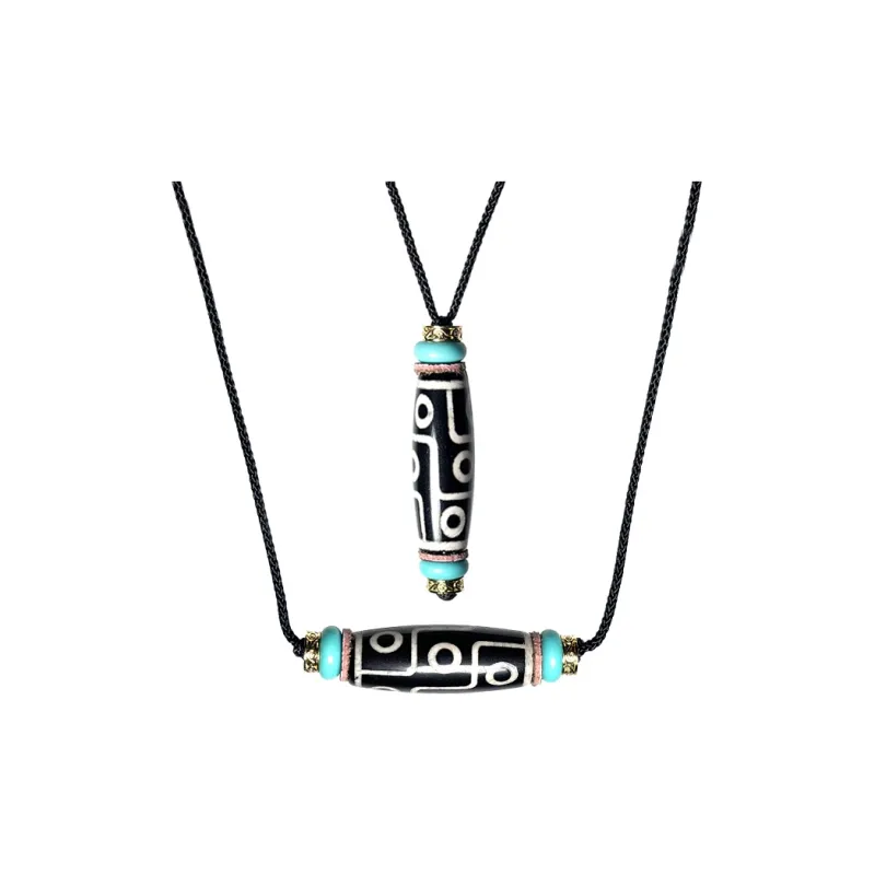 MOUNTAINS AND MANS Agate Necklaces Unisex-0