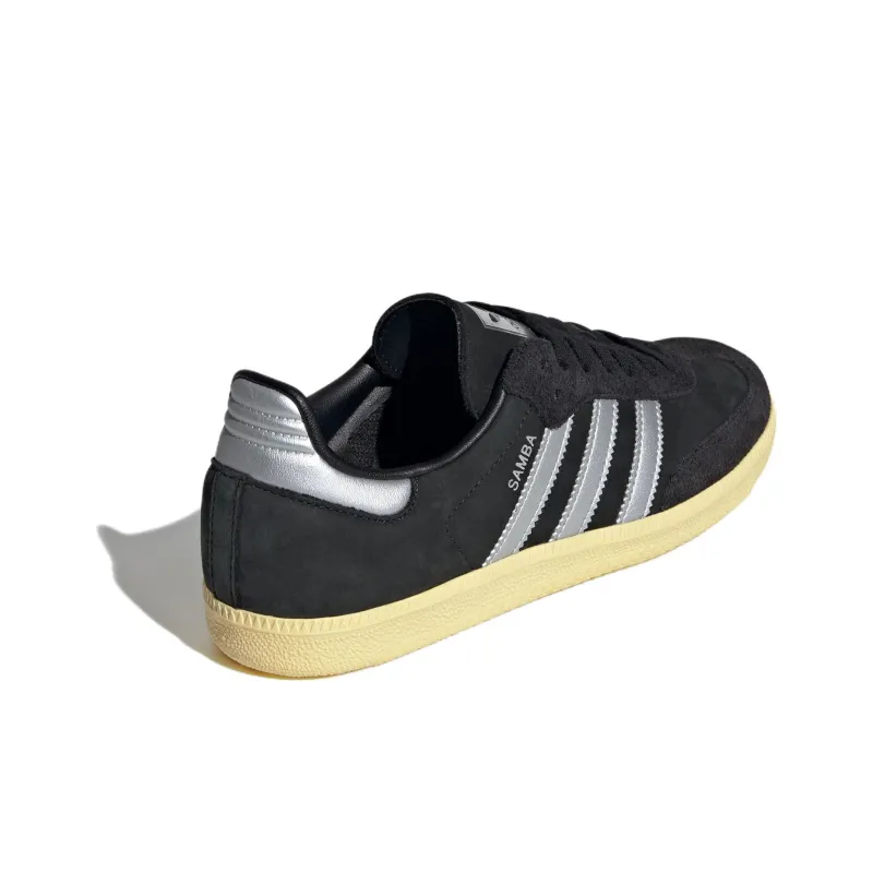 Adidas Samba Og Black Matte Silver Women's-3