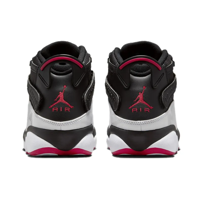 Jordan 6 Rings Black White Varsity Red-4