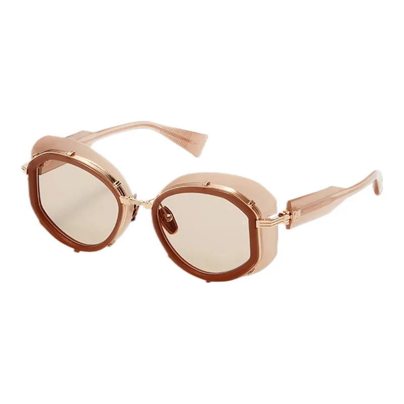 BALMAIN Brigitte Round-frame Sunglasses-0