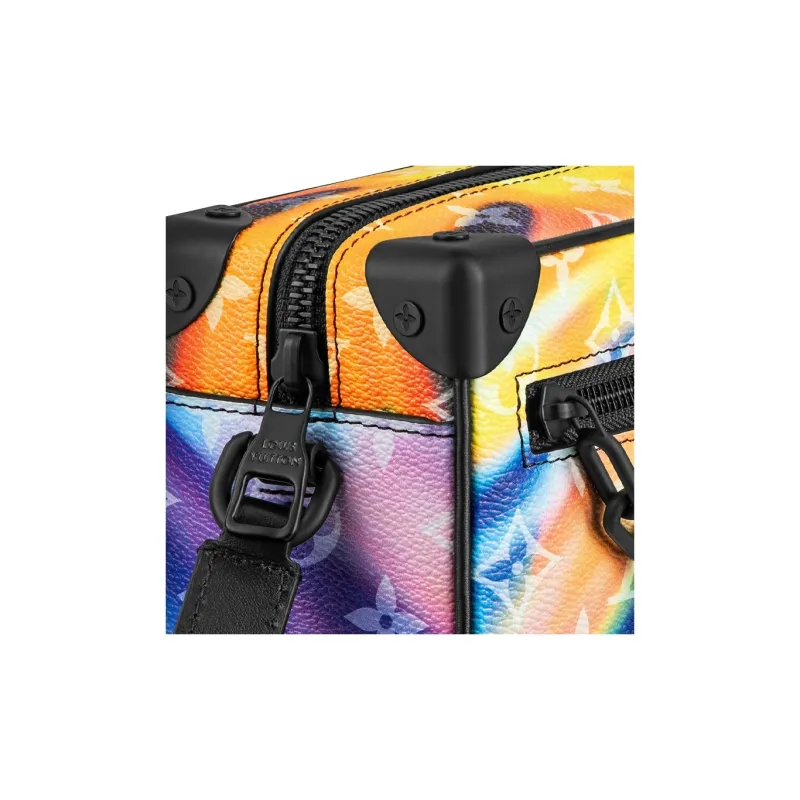 LOUIS VUITTON Mini Soft Trunk Sunset Monogram Multicolor-4