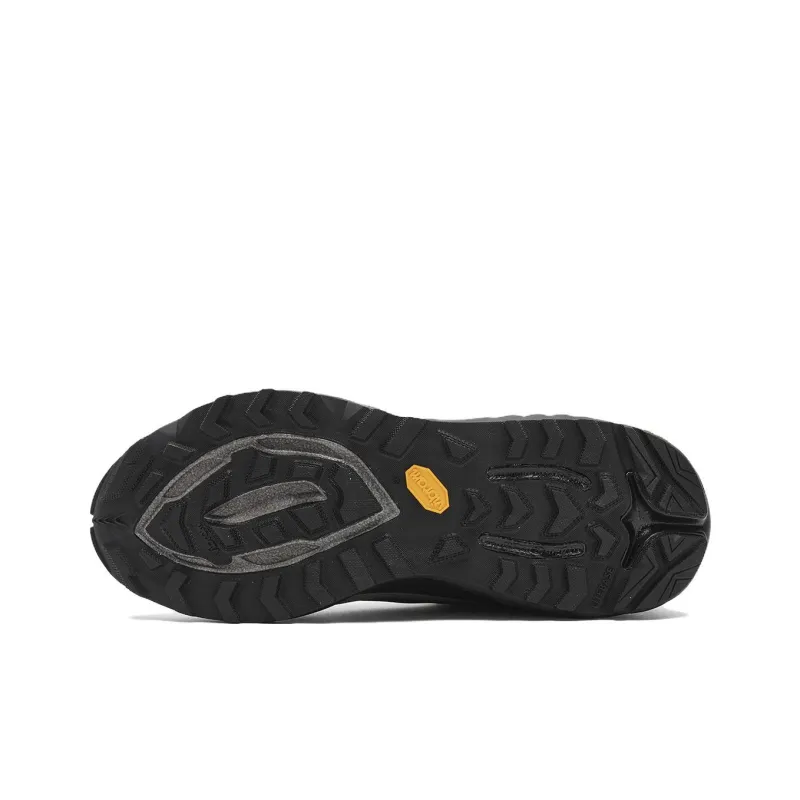 FILA SPD LYNX 2 Cushioning Wear Resistant Low Top Trail Running Running Shoes Men's Black-4