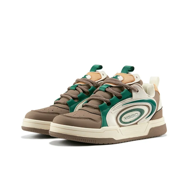XIANGGUAN XGGO Whirlwind No.1 Collection Puffy Shoes Wear-Resistant Slip-Resistant Low-Top Skateboard Shoes Unisex-30