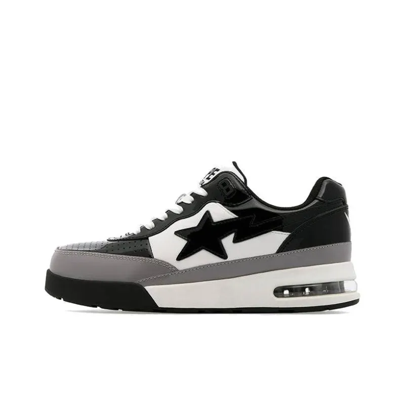 A BATHING APE® Road STA #2 Leather Sneakers-0